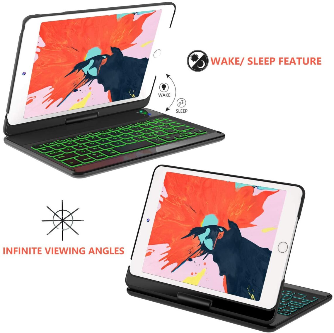 GreenLaw iPad Mini 5/4 Keyboard Case Tech It Out
