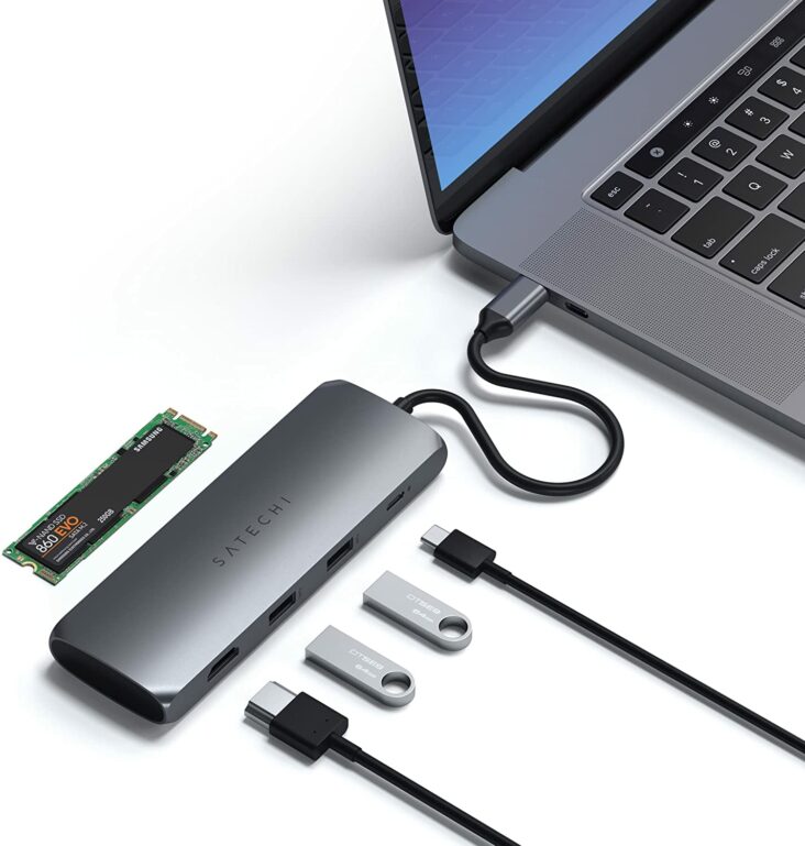 Satechi USB-C Hybrid Multiport Adapter