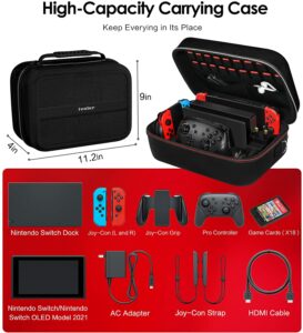iVoler Carrying Storage Case for Nintendo Switch