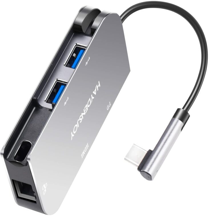 HaydensJoy 5 in 1 USB C Laptop Docking Station