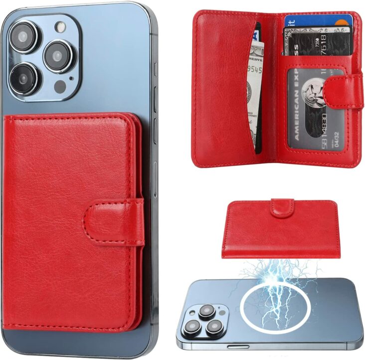 Bocasal for MagSafe Wallet Magnetic Card Holder