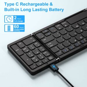 Erkovia Foldable Bluetooth Keyboard