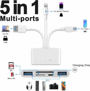 JOOPSHEE 5 in 1 Card Reader