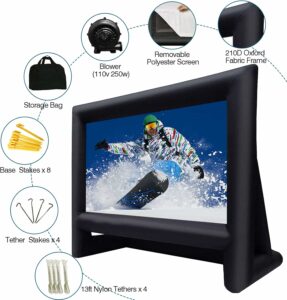 XHYCPY Inflatable Projector Screen