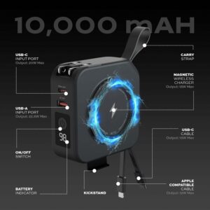 Statik SmartCharge 5-in-1 Travel Power Bank