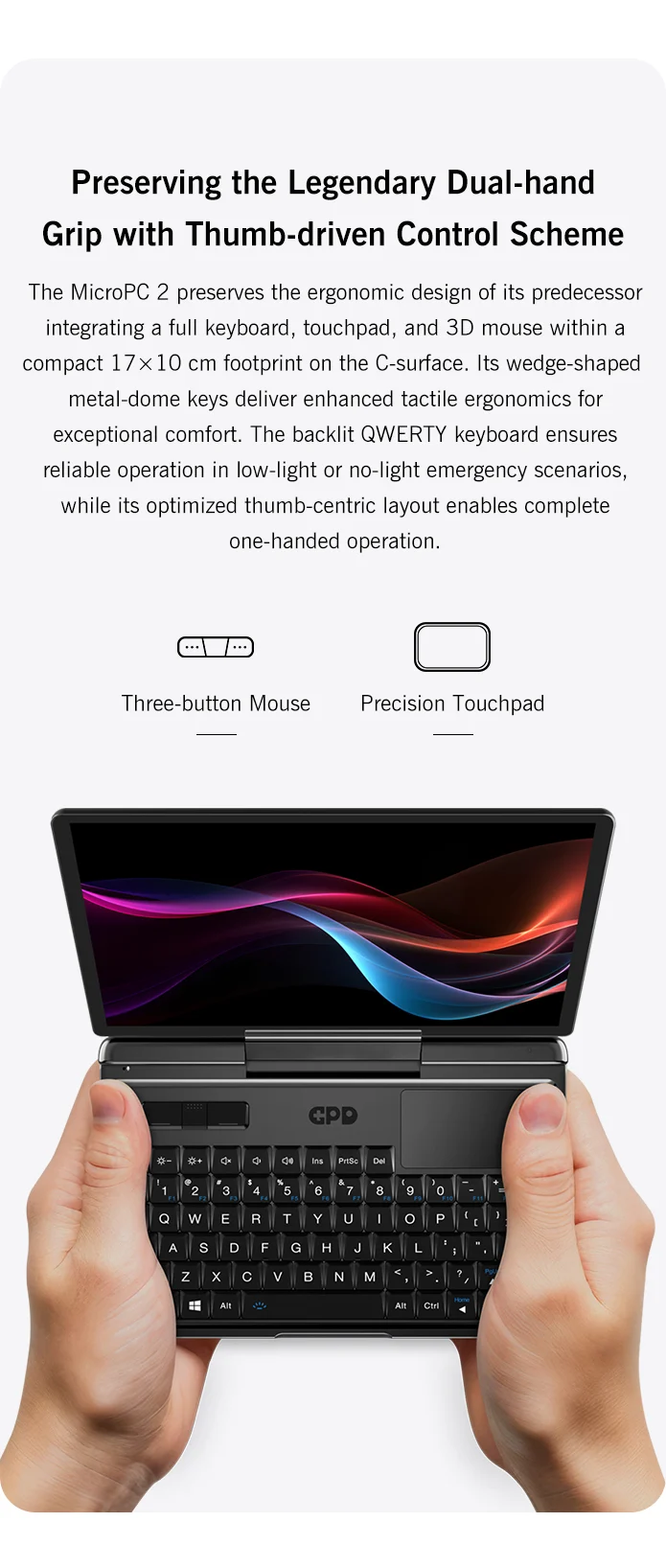 GPD MicroPC 2
