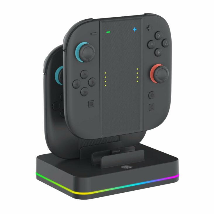 Switch 2 Joy Con Charging Dock and Grip