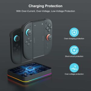 Switch 2 Joy Con Charging Dock and Grip