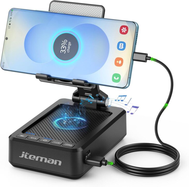 JTEMAN Portable Speaker Phone Stand